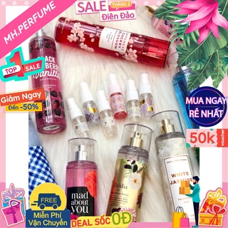 [mãu thử] ✨..[NEW] Xịt Thơm Toàn Thân Bath And Body Works Body Mist (10ml) ✨