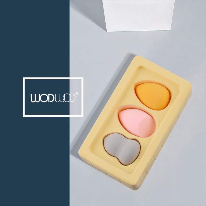 Mút Tán Kem Nền Dạng Hồ Lô & Giọt Nước MINSHZEE tiện đụng màu sắc ngọt ngào L1670 | BigBuy360 - bigbuy360.vn