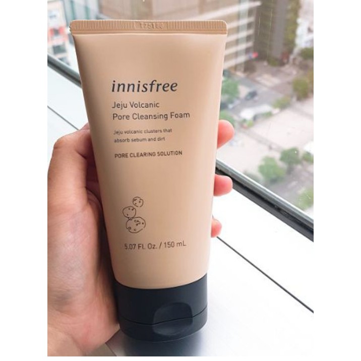 Sữa Rửa Mặt Tro Núi Lửa Innisfree Jeju Volcanic Innisfree Sạch Bã Nhờn Ngăn Ngừa Mụn