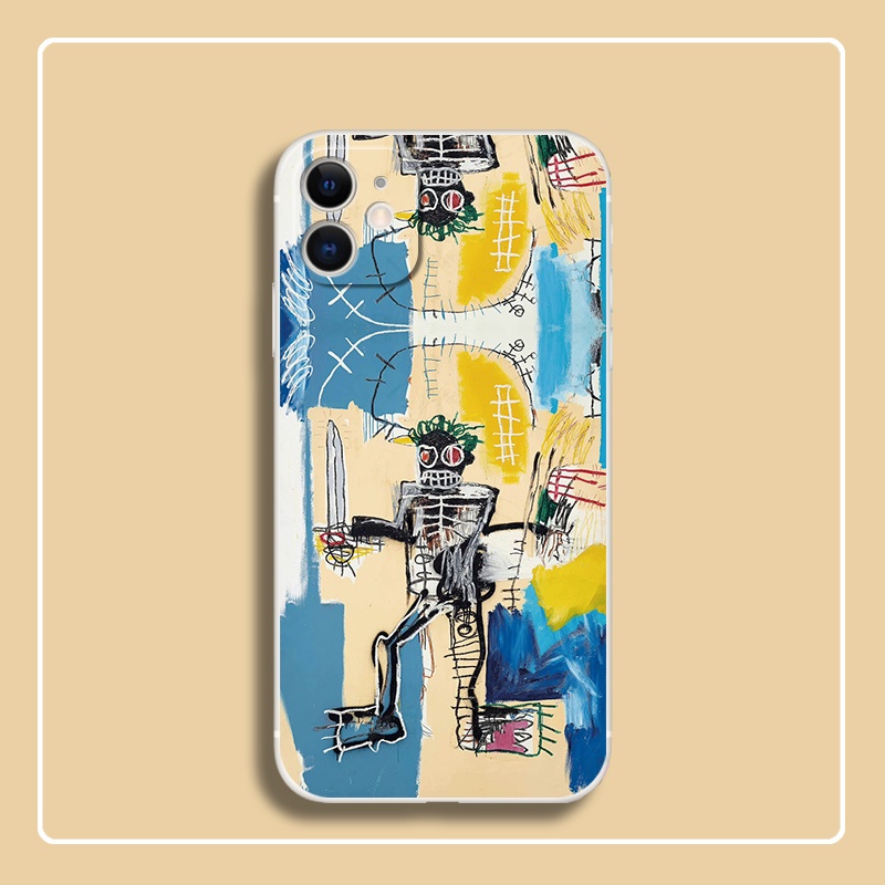 Ốp Điện Thoại tpu Dẻo Họa Tiết graffiti Nhiều Màu Cho iphone 13 14 pro max 12 mini 6s 7 8 plus se2 xr 5s 11 pro max