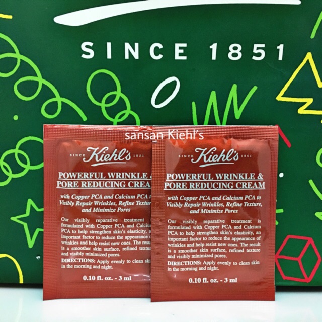 Kem dưỡng chống lão hoá Kiehl's Powerful Wrinkle & Pore Sample