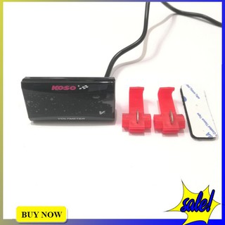 Đồng hồ báo vol bình acquy xe máy