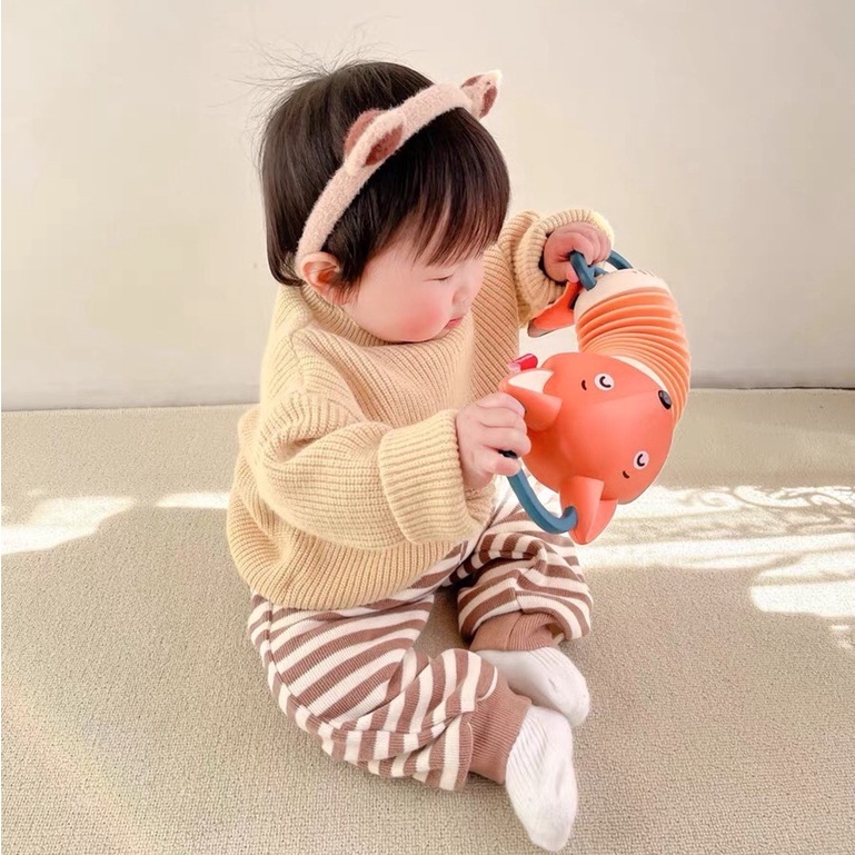 ĐỒ CHƠI ĐÀN ACCORDION TÍCH HỢP ÂM THANH NGỘ NGHĨNH GIÚP BÉ PHÁT TRIỂN VẬN ĐỘNG TINH