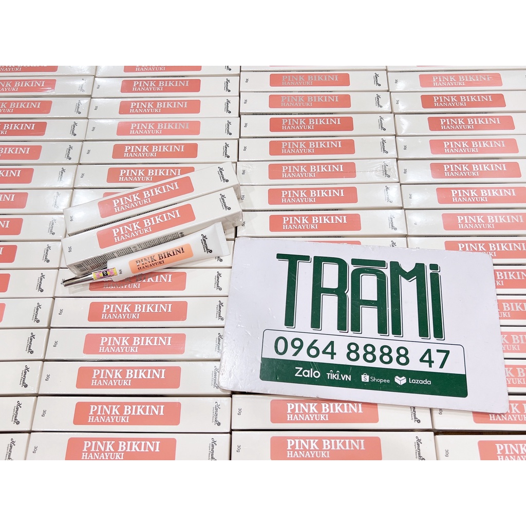 Kem Khử Thâm Và Làm Hồng Bikini Hanayuki, Pink Bikini 30gr