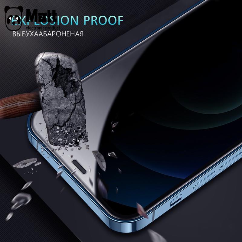 MATT Kính cường lực nhám chống nhìn trộm cho IPhone 11 Pro Max 12 Mini X XS Max XR 6s 7 8 Plus 13