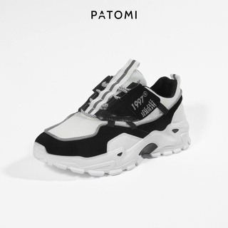 Giày thể thao nam da lộn cao cấp chính hãng PATOMI, giày sneaker nam phong cách ulzzang Hàn quốc – G408TD