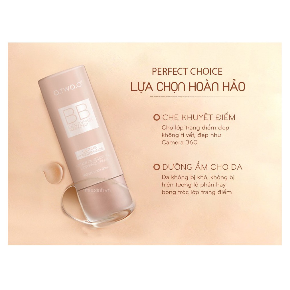 BB Cream che khuyết điểm và dưỡng ẩm cho da chống nước tốt O.TWO.O | BigBuy360 - bigbuy360.vn