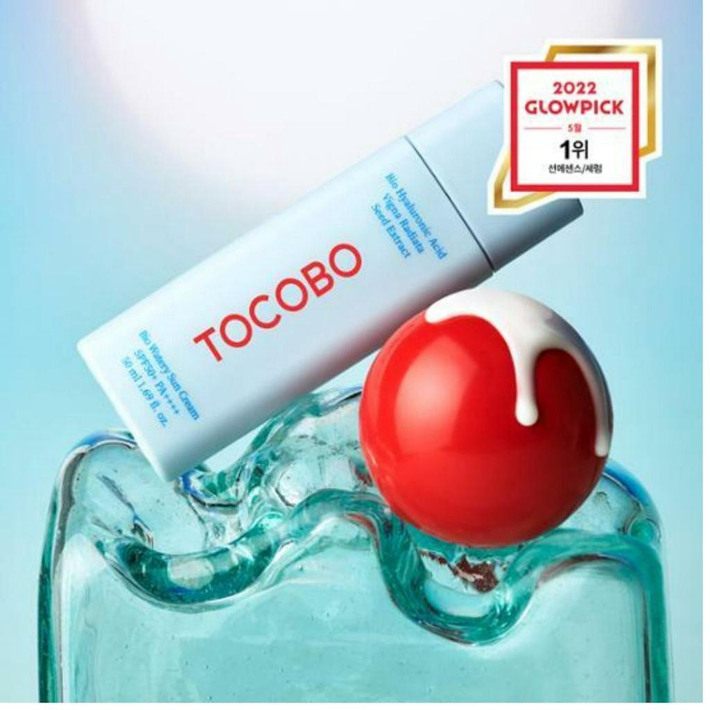 Kem chống nắng  Thuần Chay TOCOBO Bio Watery Sun Cream SPF50+ PA++++ 50ml