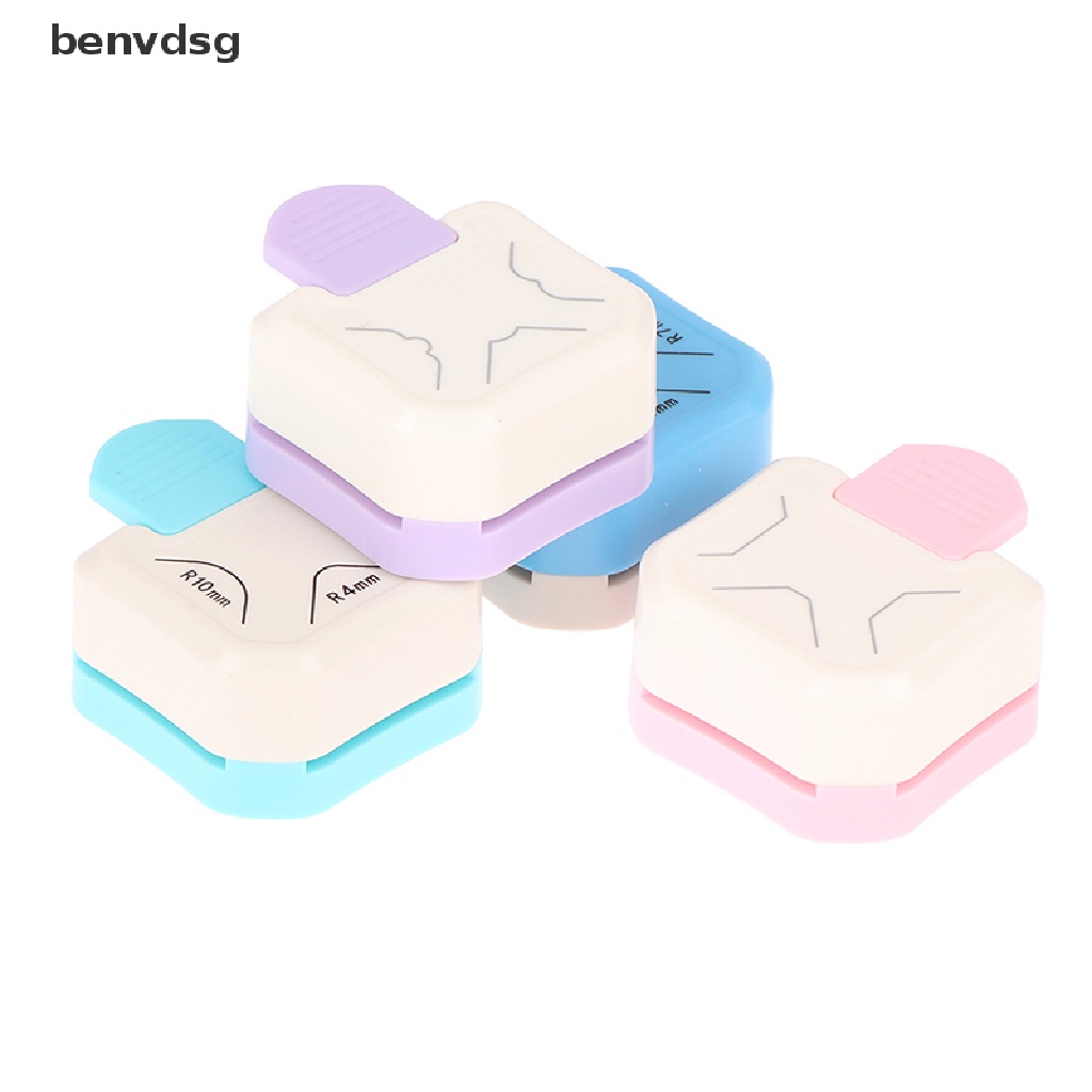 Dụng Cụ Đóng Lỗ Giấy Góc Tròn 4Mm 7Mm 10Mm 3 Trong 1 Tiện Dụng