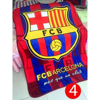 Chăn nhung Barcelona