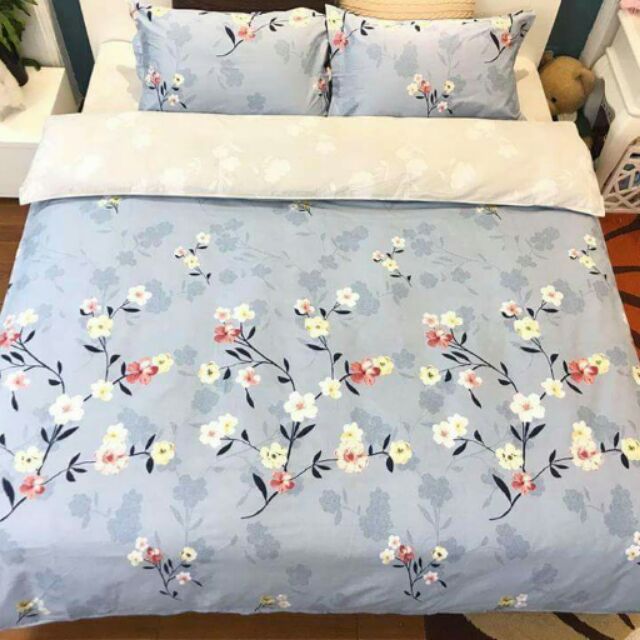 Bộ chăn ga gối cotton 100%