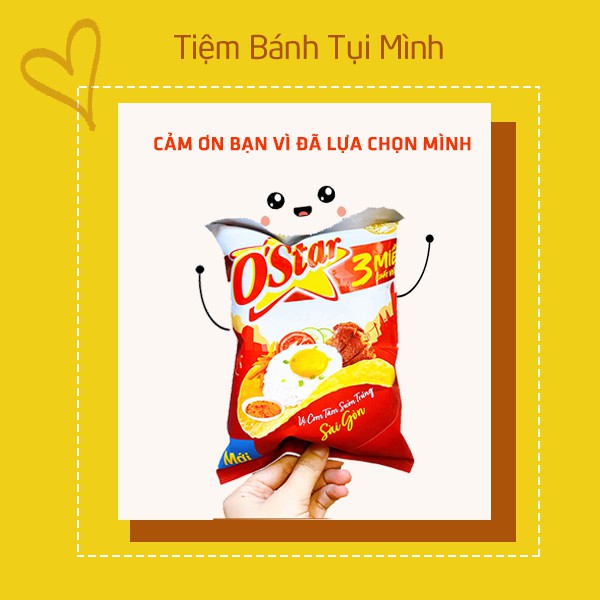 O'star 3 miền Vị cơm tấm sườn trứng Sài Gòn 32g