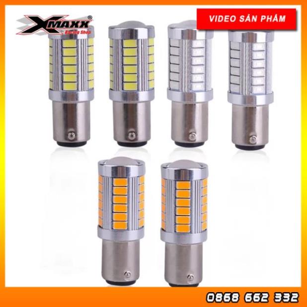 Bóng led hậu Stop 33 Tim siêu sáng.Bóp phanh chớp