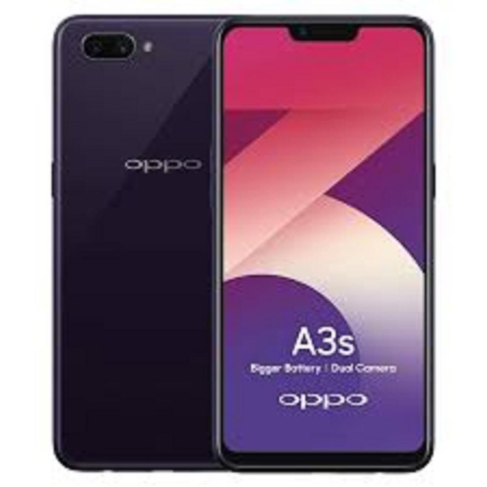 điện thoại Oppo A3s 2sim mới Chính hãng, ram 3G/32G, Camera siêu nét
