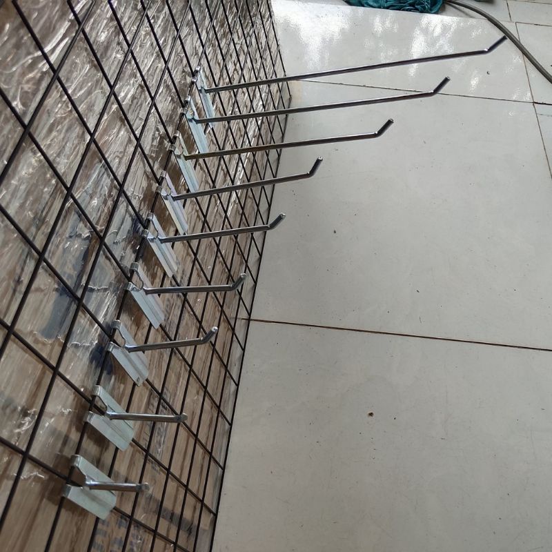 {Hoả Tốc} Móc lưới kệ siêu thị,12-15-20cm  móc lưới treo túi xách, móc lưới treo phụ kiện trang trí