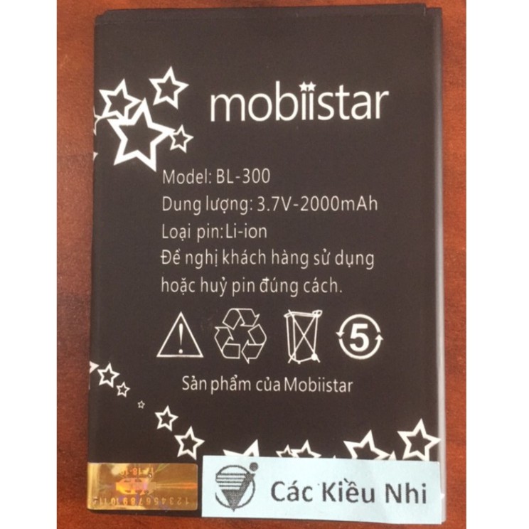 Pin Mobiistar BL-300 | Mobiistar Lai Yuna S
