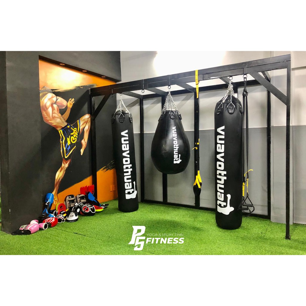 Vỏ bao đấm 1m8 dây xích Vua Võ Thuật tiêu chuẩn phòng tập