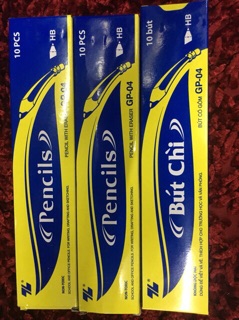 Sỉ 10 chiếc bút chì thiên Long HB