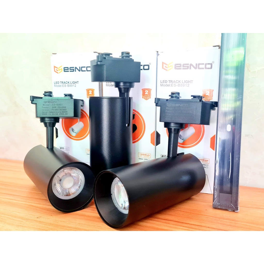 COMMBO 3 ĐÈN RỌI 20W TẶNG KÈM THANH RAY 1M
