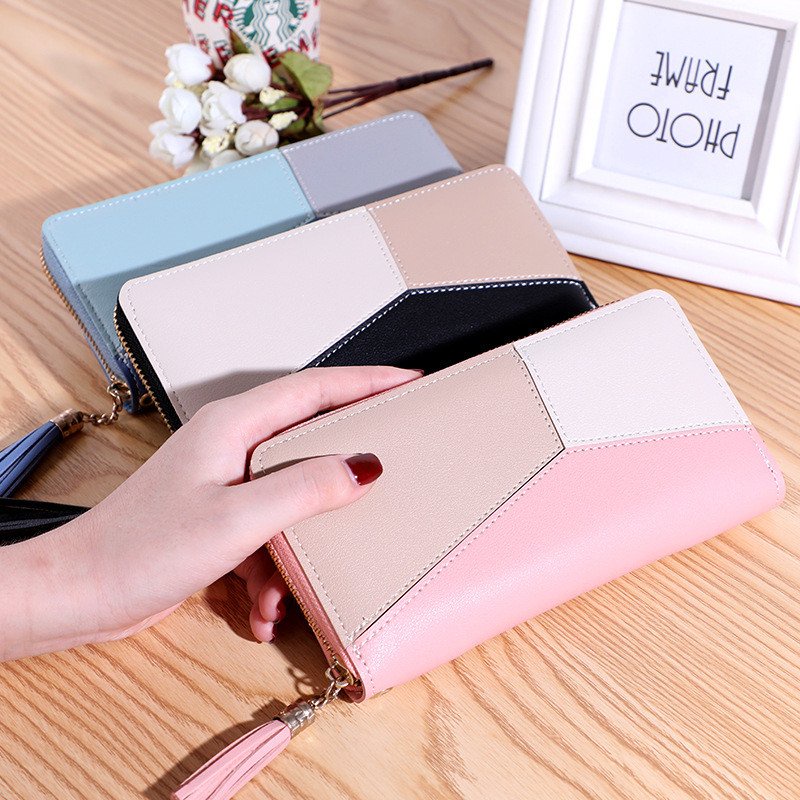 Ví Nữ Dài Cầm Tay Thời Trang Cao Cấp Sang Trọng Phong Cách Hàn Quốc NEW-0011 Chất Da Bền Đẹp