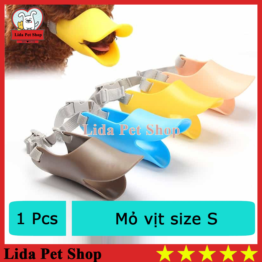 Rọ mõm mỏ vịt cho chó mèo thú cưng - Lida Pet Shop