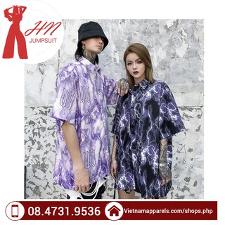 Áo sơ mi loang sấm set cực chất