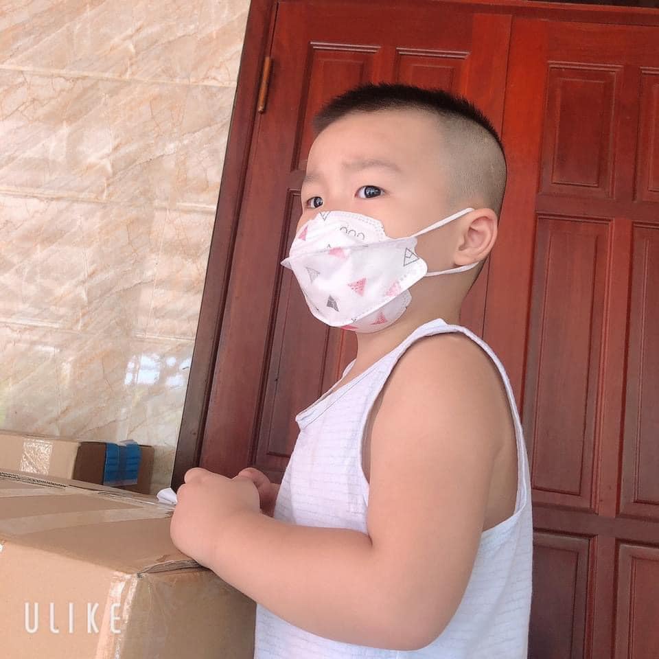 Sét 30 khẩu trang y tế 4 lớp KF94 cho bé