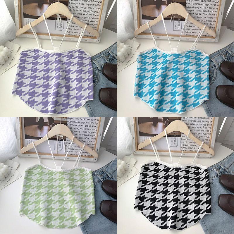 Áo Tank Top Cổ Yếm Thiết Kế Quyến Rũ Cho Phái Nữ
