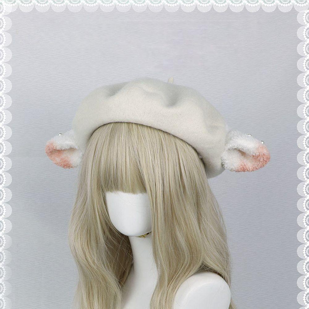 RAINBOW Nón Beret Thời Trang Đáng Yêu Cho Búp Bê 20cm