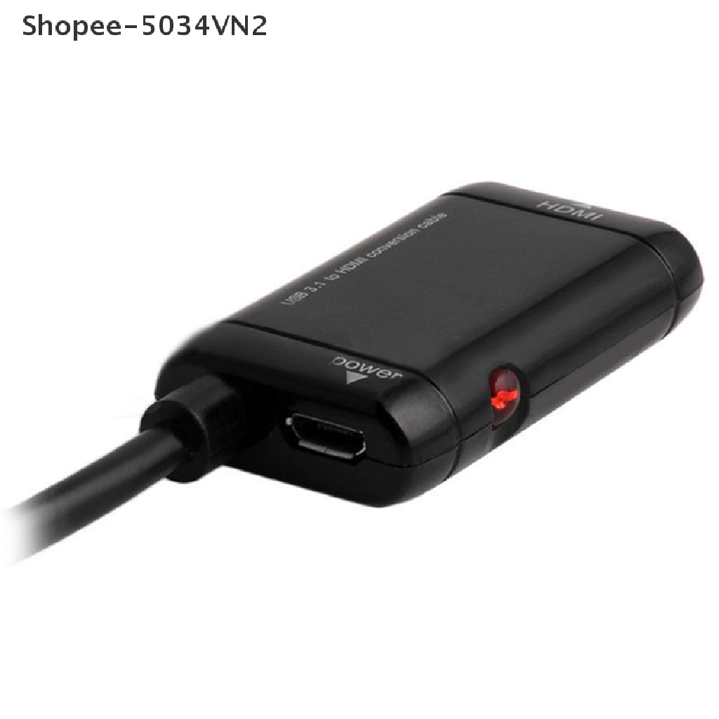 Cáp Chuyển Đổi USB Type C Sang HDMI 3.1 5034VN2 Màu Đen Cho Điện Thoại / Máy Tính Bảng Android