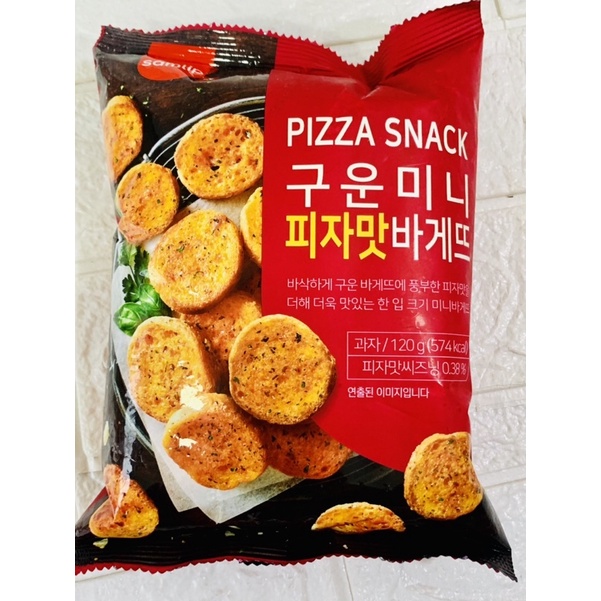Snack Bánh Mì Bơ Tỏi & Pizza Hàn Quốc 120g