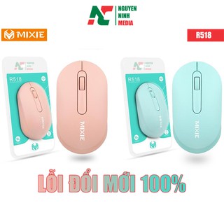 (Video Thật) Chuột không dây Mixie R518 Nhiều Màu Sắc - Hàng Chính Hãng Bảo Hành 1 Đổi 1