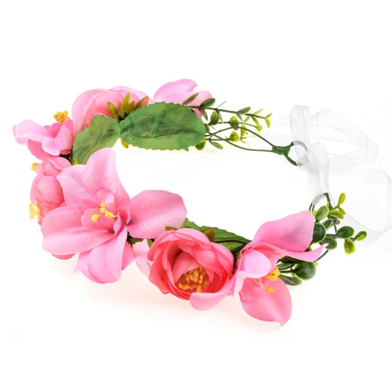 Vòng Hoa Nhân Tạo Đội Đầu Phong Cách Boho Cho Cô Dâu Trong Tiệc Cưới / Lễ Hội