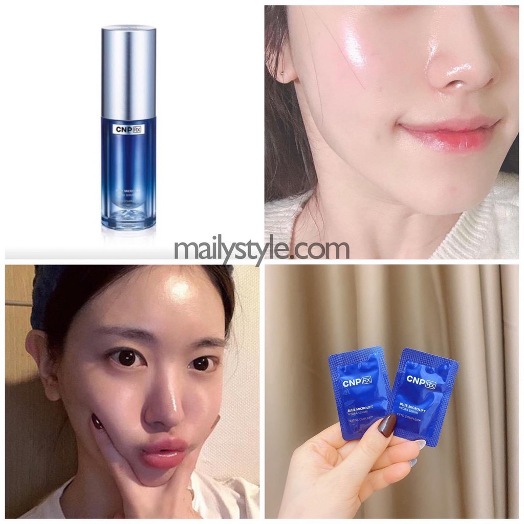 Sample Serum CNPRX cấp nước, dưỡng trắng, thu nhỏ lỗ chân lông căng bóng da Blue Microlift | BigBuy360 - bigbuy360.vn