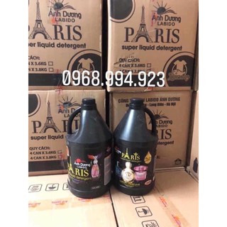 Nước giặt Paris Ánh Dương Màu Đen 3,6lit (Hàng chính hãng)