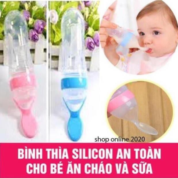 [HH1010]Bình thìa ăn dặm cho bé