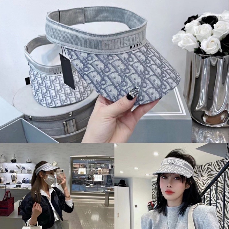 Mũ lưỡi trai nửa đầu Đi Biển Mùa Hè CHRISTINA Mới
