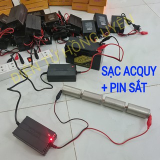 Sạc acquy 12v. Sạc bình acquy xe máy, nạp được tất cả ắc quy 12V từ 2AH - 20AH. Sạc pin sắt 32650 không cần mạch bảo vệ