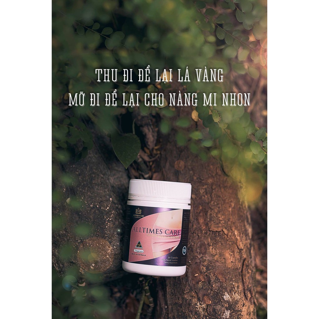 Thực phẩm bảo vệ sức khỏe hỗ trợ giảm béo ALLTIMES CARE PLATINUM WEIGHTLOSS - Hộp 50 viên