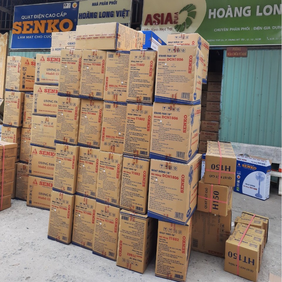 BH 2 năm -Quạt đứng đèn Senko DD1602