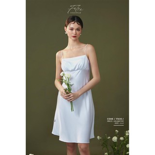Folie Homewear đầm mặc nhà 2 dây lụa FD30.1