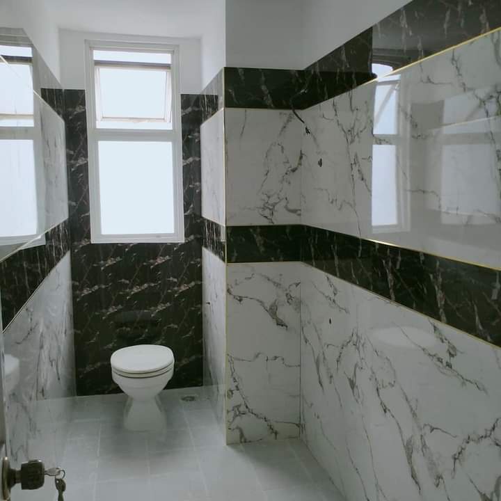 Tấm ốp Tường pvc Vân Đá  Nhận thi Công nhựa giả đá,