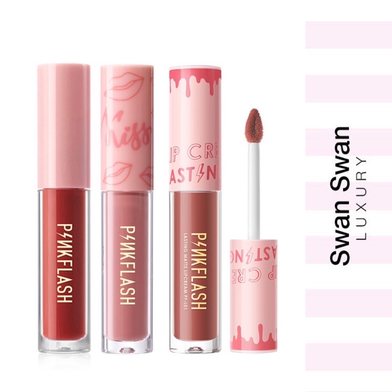 Son Môi Pink Flash Dạng Kem Lì Dưỡng Ẩm Hot