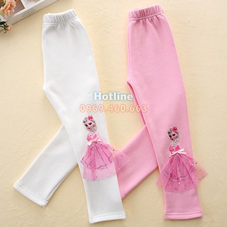 Quần Legging Elsa Cho Bé Gái