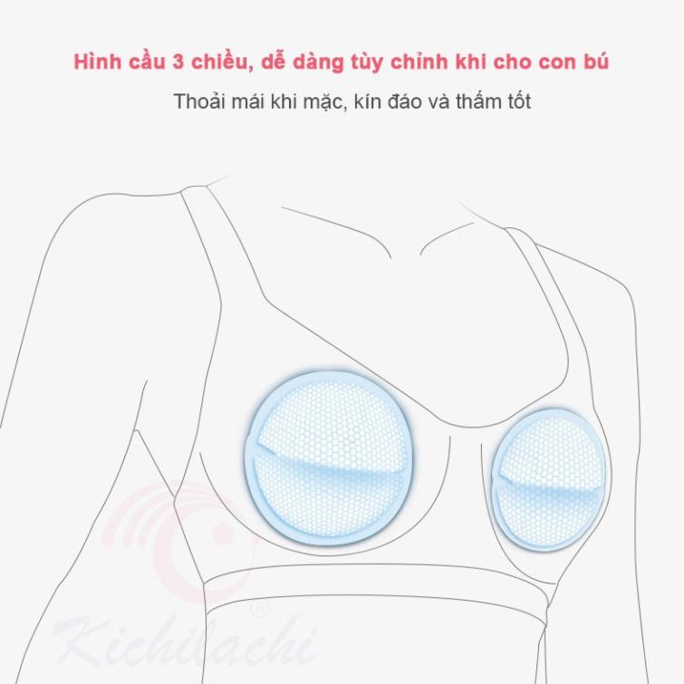 Miếng Lót Thấm Sữa Mamicare, Tấm Lót Hút Thấm Sữa Chống Tràn Tiện Ích [30 MIẾNG &amp; 100 MIẾNG]