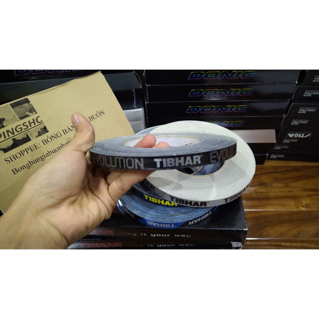 1 mét viền vợt bóng bàn tibhar evolution 12mm chính hãng