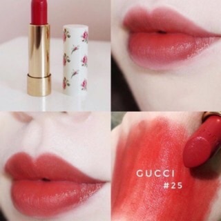 | TRẢ BILL DUTY FREE | Son Gucci Voile vỏ hoa limited