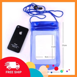 [FREE SHIP] Túi Đựng Điện Thoại Đi Biển Trong Suốt