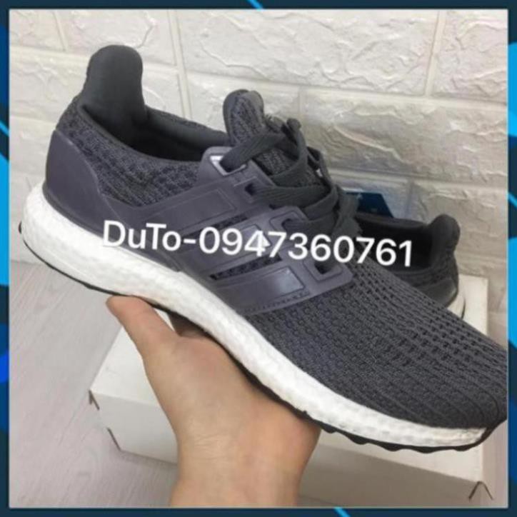 Tết Xả Mới - [SALE SỐC-FULLBOX] Giày ultra boost 2.0 Xám size 36->43 NAM NỮ AL6 * . ' < 45h