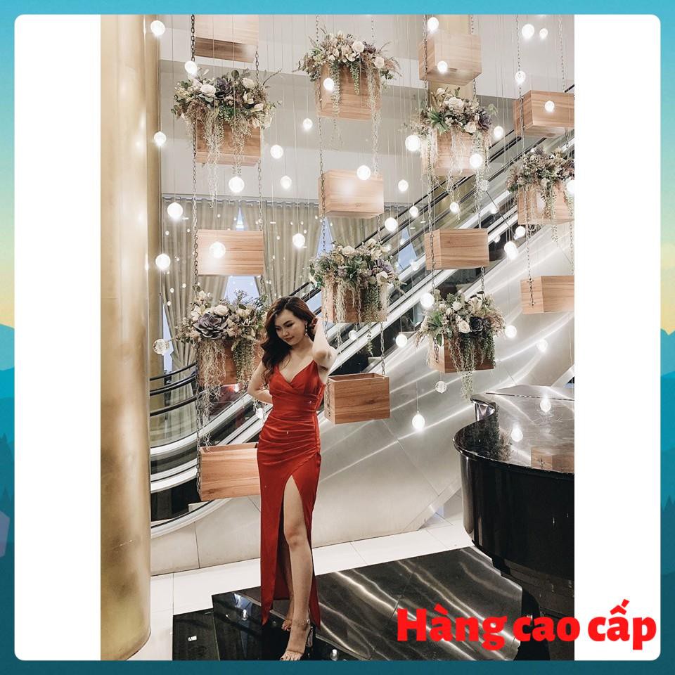 (Hàng cao cấp) Đầm dự tiệc body hai dây xẻ đùi quyến rũ Seexy Dress | BigBuy360 - bigbuy360.vn